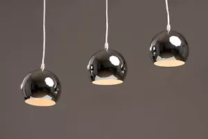 Hängeleuchte Trias lang chrom mehrflammig Pendelleuchte Hängelampe Deckenlampe - Bild 1 von 5
