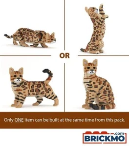 JEKCA Bricks Bengal Cat 4-in-1 Pack 01S-M01 ST19BGC01-M01 - Bild 1 von 6