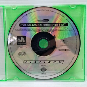 Crash Bandicoot 2 Cortex Strikes Back Sony Playstation 1 - PS1 Game Disc Only - Picture 1 of 1