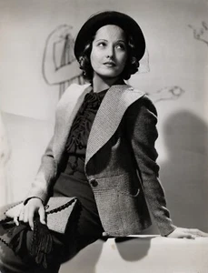 Merle Oberon 1937 Beloved Enemy Original 10.25x13.5Portrait DBW OVERSIZED Coburn - Picture 1 of 2