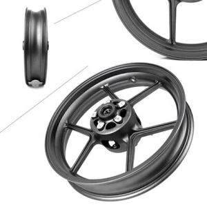 Front Wheel Rim For Kawasaki Ninja ZX10R 2004 2005 ER6N 2006-2018 07 08 09 Black - Picture 1 of 11