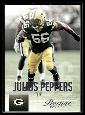 2015 Panini Prestige Julius Peppers Green Bay Packers #97 - Image 1 of 2