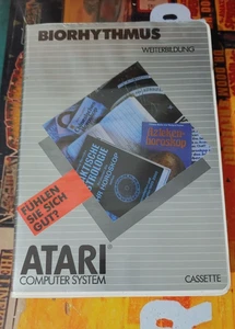 Biorhythmus (1980) ATARI XL XE 600 800 (Box, Manual, Tape) works 8-bit - Picture 1 of 3