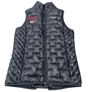 Chaleco Patagonia Mujer Pequeño Micro Puff Negro Ultraligero Universidad Utah Logo - Imagen 1 de 9
