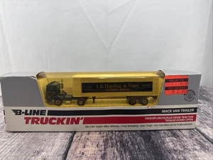 Vintage New Bachmann B-Line Truckin’ MACK VAN TRAILER refrigerated transport - Picture 1 of 8