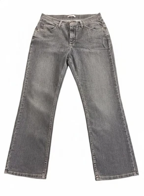 Pantalones de mezclilla elásticos delgados para mujer Riders by Lee clásicos de pierna recta talla 10P Foto 1 de 4