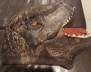 DAN DEE JURASSIC WORLD BIG GREETER HEADS MASK T-REX OVERSIZED DINOSAUR MASK READ - Picture 1 of 7