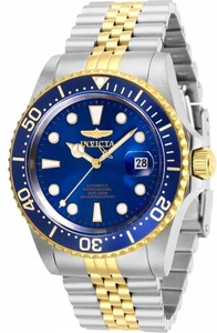 Invicta 42MM Herren Pro Diver automatische blaues Zifferblatt bicolor Edelstahl Uhr 30093 - Bild 1 von 5