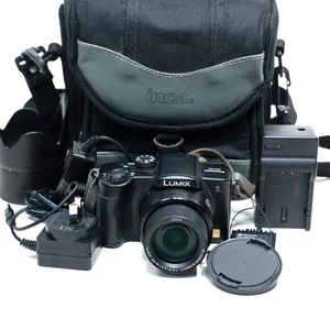 Cámara digital Panasonic Lumix DMC-FZ5 cámara digital CCD 5MP batería cargador tarjeta probada! - Imagen 1 de 14