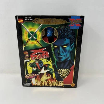 Vintage Toybiz Marvel Comics Famous Covers Nightcrawler Action Figure New - Image 1 of 4