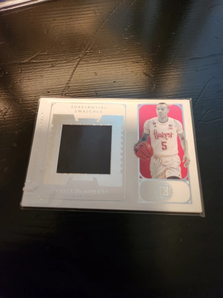 2022-23 Panini  - Encased Substantial Rookie Swatches Bryce McGowens (MEM, RC) - Image 1 of 2