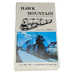 Hawk Mountain Railway Memories Vol. 1 VHS - Reading RR, Lehigh Valley, CNJ, 1945 - Bild 1 von 2