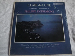Clair De Lune - A Debussy Piano Recital By Philippe Entremont VINYL LP ALBUM - Imagen 1 de 2