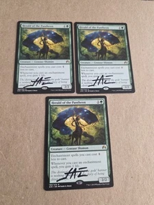Herald Of Pantheon  X1  Signed By Jason Engle  Magic the Gathering - Picture 1 of 1