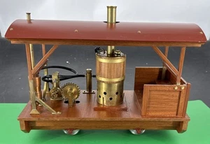 7/8ths Scale Backwoods Live Steam Locomotive Very Well Done Scratchbuilt - Picture 1 of 12