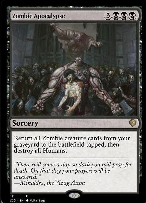 MTG Zombie Apocalypse English SCD - Image 1 of 1