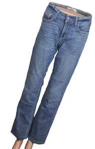 Ariat Real Denim 29R Alabama Real PR Karen Straight Blue Jeans - Picture 1 of 24