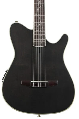 Guitarra Eléctrica Acústica Ibanez TOD10N Tim Henson Signature Cuerda de Nylon - Negra Foto 1 de 4