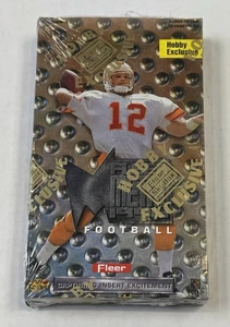 1996 FLEER SKYBOX METAL FOOTBALL HOBBY EXCLUSIVE FACTORY SEALED BOX 24 PACKS PMG - Picture 1 of 6