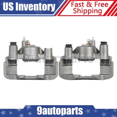 Par de pinzas de freno delanteras para 1987 1986 1988 1989 Mazda 323 Foto 1 de 4