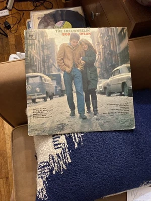 BOB DYLAN The Freewheelin LP 1963 Columbia 2 Eye MONO 360 Sound CL-1986 PITMAN - Image 1 of 4