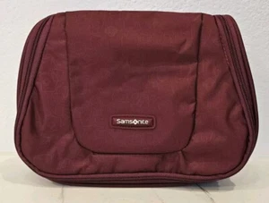 Samsonite Red Toiletry Bag For Travel Luggage - Picture 1 of 2