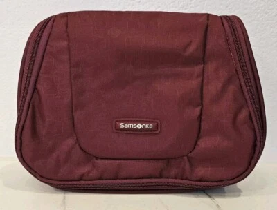 Samsonite Red Toiletry Bag For Travel Luggage - Image 1 of 2