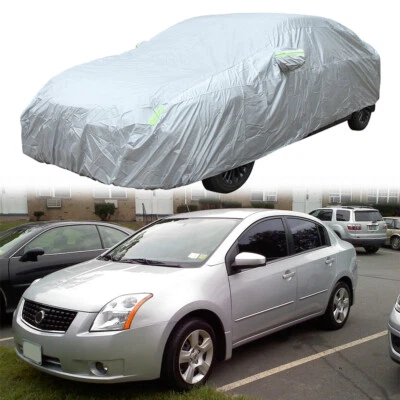 Cubierta completa para automóvil Nissan Sentra refugio exterior sol lluvia polvo resistente al agua Foto 1 de 4