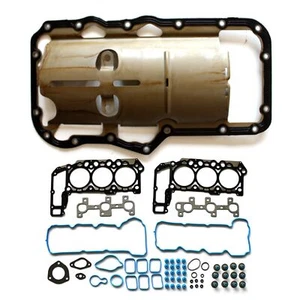 Fits 2005-2011 Dodge Nitro Ram 1500 Jeep Liberty Head Gasket Set&Oil Pan Gasket - Picture 1 of 5
