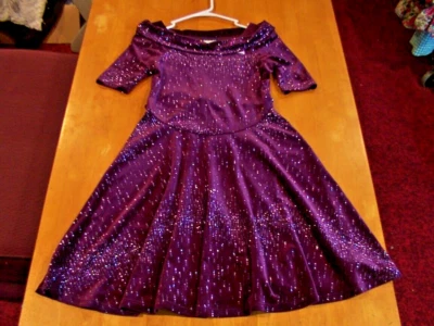 Праздничное платье для девочек Limited Too Amythest Glitter Accented размер 16 - Изображение 1 из 3