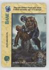 1996 Overpower Collectible Card Game - DC Expansion Set Bane (Intimidation) md3
