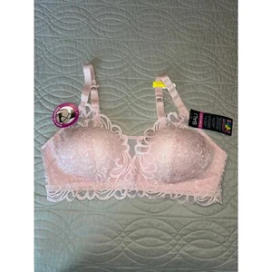 NWT Bali pink lace convertible back bra size M - Picture 1 of 9