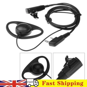 Useful D-Shape Earpiece Headset Accessories for Baofeng Kenwood Puxing TYT Radio - Zdjęcie 1 z 11