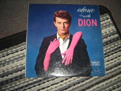 Dion - Alone With Dion 1960 USA Mono Orig. Vinyl LP No Photos VG+/VG - Image 1 of 3
