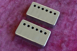 Vintage Gibson 1965 Chrome Patent Sticker PAF pickup cover set 1966 69 ES-335 SG - Picture 1 of 7