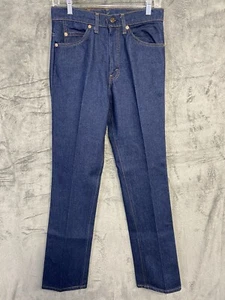 Vintage Levis Jeans 30x34 Blue 20503 0914 Orange Tab Made USA Levis Zipper 80s - Picture 1 of 14