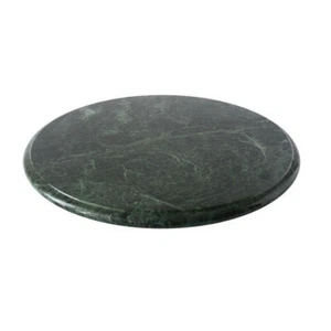 Vassoio Piatto Girevole Marmo Verde Green Marble Rotating Tray Dish Ø 20cm - Picture 1 of 1