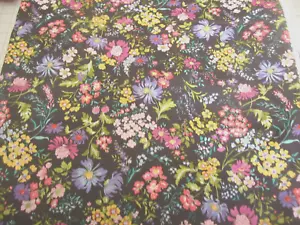 Regent Street Sentimental Studios Moda Multicolored Floral Cotton Fabric BTYx42 - Picture 1 of 10
