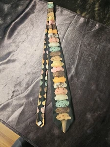 RALPH MARLIN ICE CREAM Stacked Scoops Dessert Men's Neck Tie - Picture 1 of 4