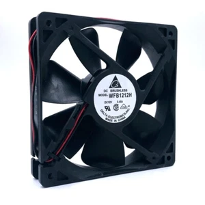 Delta WFB1212H Ventola di raffreddamento cuscinetto a doppia sfera server DC 12 V 0,45A 12 CM 120*120*25 - Foto 1 di 4