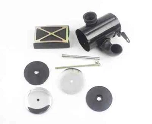 Black Metal Air Filter Box For Honda 1969 - 1971 CT70 K0 Trail CT 70 Bikes - Foto 1 di 11