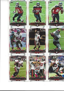 2014 Topps Tampa Bay Buccaneers Team Set Jackson David Herron Mike Evans RC 12 - Picture 1 of 1