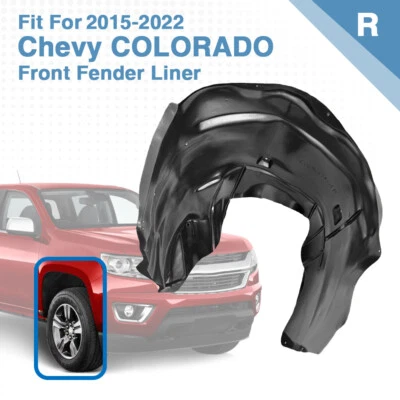 Front Fender Liners Fit For 2015-2022 Chevrolet Colorado 2018-2022 GMC Canyon RH - Изображение 1 из 4