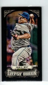 2014 Topps Gypsy Queen Mini Black #285 Bartolo Colon \199 (ref 133347) - Picture 1 of 1