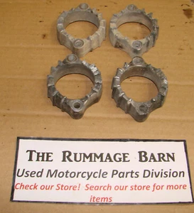 EXHAUST COLLARS SET of 4 -------------1983 HONDA CB550SC - Picture 1 of 2