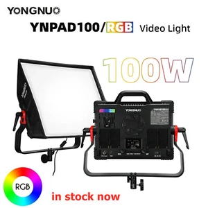 YONGNUO YNPAD100 RGBWW 100Ws LED Video Panel Light Photography Fill Video Light - Picture 1 of 12