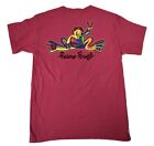 Peace Frogs Mens Pink Tee Shirt New S
