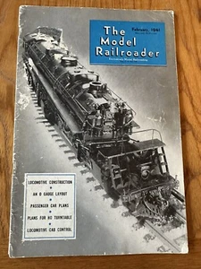 Model Railroader Magazine 1941 February Locomotive Construction - Picture 1 of 3