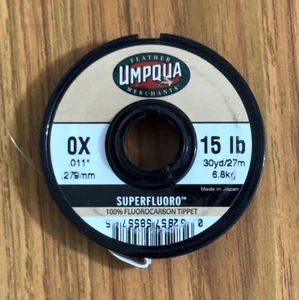 Umpqua 0X 15 lb Superfluoro Vorfach, 100% Fluorocarbon, Fliegenfischen - Bild 1 von 1