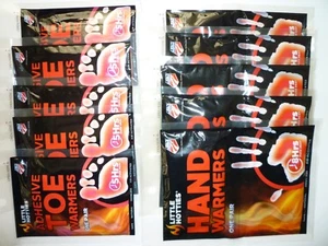 LITTLE HOTTIES HAND WARMERS AND/OR TOE WARMERS (BULK) YOUR CHOICE OF QUANTITIES - Picture 1 of 10